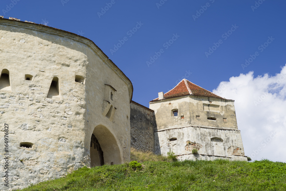 Gate tower of medieval fortress