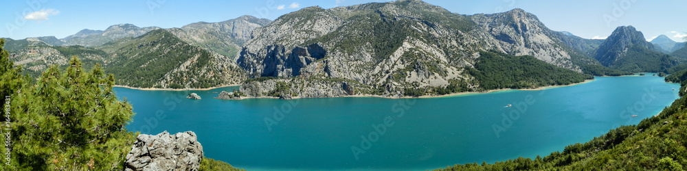 Beautiful lake in Turkey landscape Beautiful lake in Turkey landscape