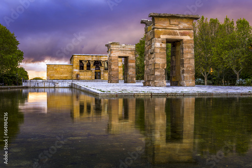 temple d'Amon après l'orage