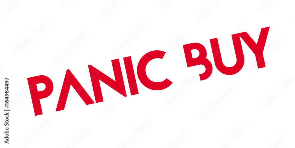 Panic Buy rubber stamp. Grunge design with dust scratches. Effects can be easily removed for a clean, crisp look. Color is easily changed. Panic Buy rubber stamp. Grunge design with dust scratches. Effects can be easily removed for a clean, crisp look. Color is easily changed.
