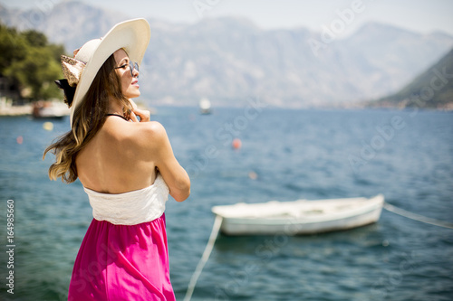Young attractive woman with...