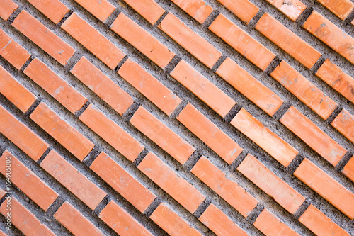 Square  brick wall background