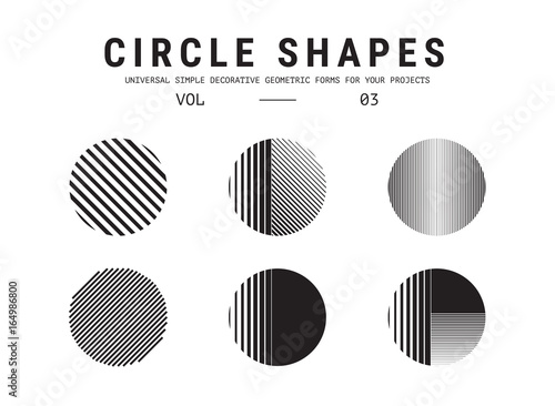 Universal сircle shapes set