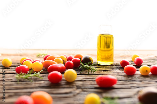 Olive oil and tomatoes