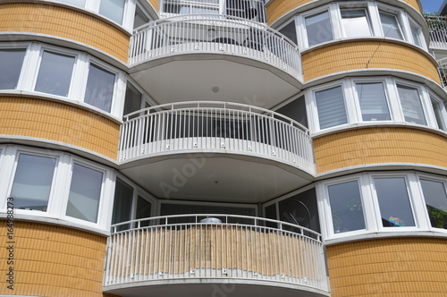 Balconies At A Appartment
