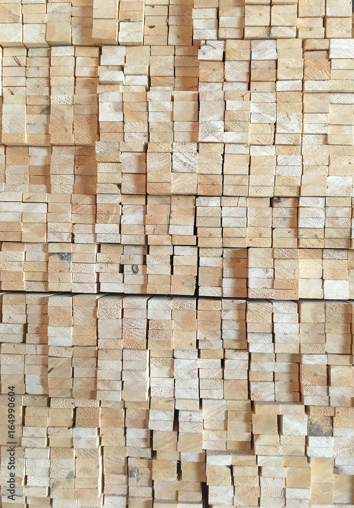 Stack of wooden plank for background and texture Stack of wooden plank for background and texture