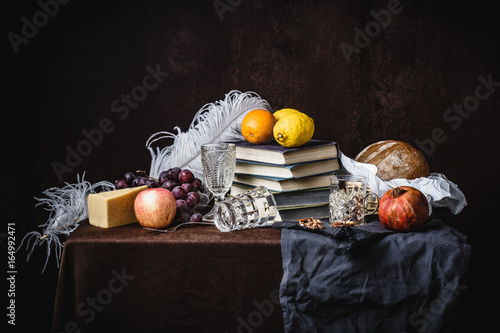 A classic still-life in the Dutch style