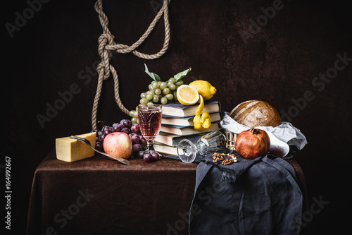 A classic still-life in the Dutch style