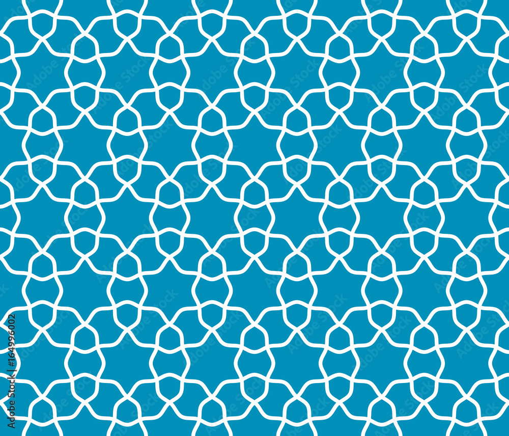 Arabic lattice geometric seamless pattern Arabic lattice geometric seamless pattern