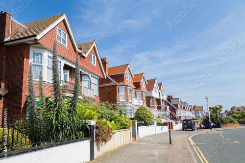 Mainstreet and houses in Eastbourne, Sussex, United Kingdom © HildaWeges