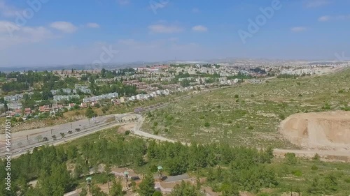Aerial view of Ariel city