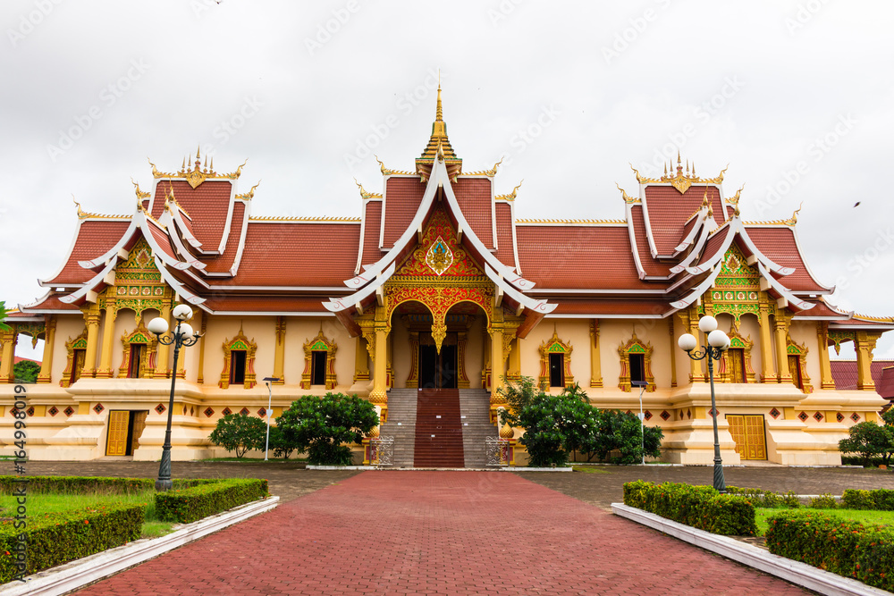 Great Sacred Stupa・Pha That Luang・Laos : タート・ルアン・ビエンチャン・寺