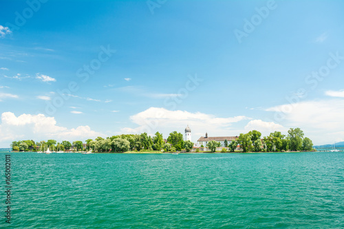 Women's Island (Fraueninsel) on a Chiemsee lake, Bavaria, Germany