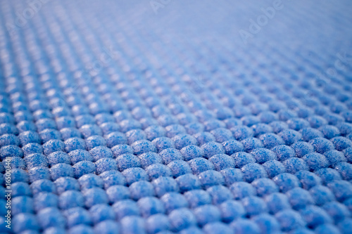 closeup of yoga mat to background