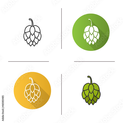 Hop cone icon