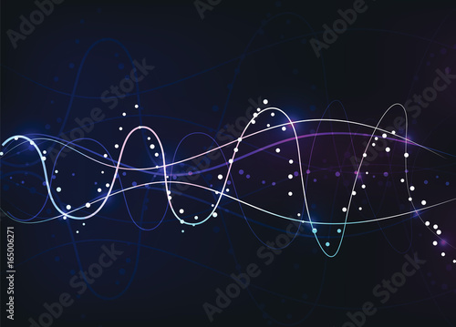 Swirl abstract background, vector illustration.