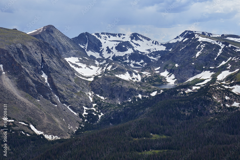 Summer scene near Trail Ridge Road in Rocky Mountain National Park, Colorado Summer scene near Trail Ridge Road in Rocky Mountain National Park, Colorado