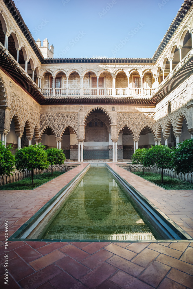 Fototapeta premium The Alcazar of Seville