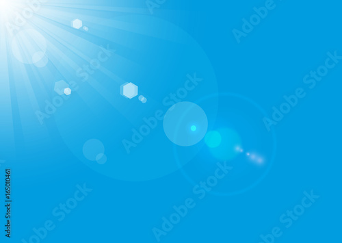 Soleil - Ciel bleu - Sunshine