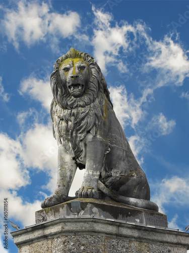 Löwendenkmal an der Hafeneinfahrt Lindau