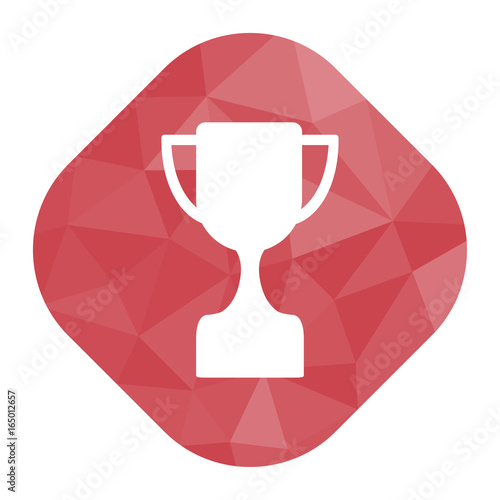 geometrischer Icon - Pokal