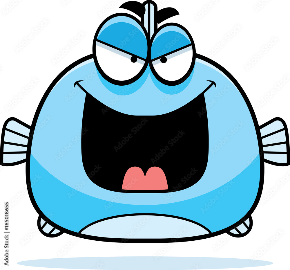 Fototapeta premium Evil Little Fish