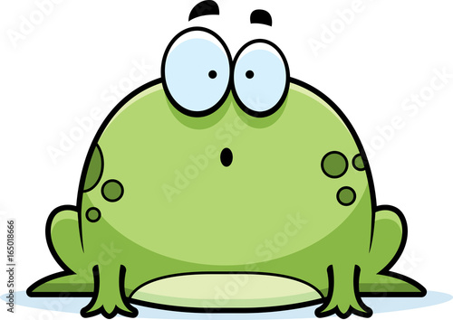 Surprised Little Frog