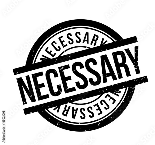 Necessary rubber stamp. Grunge design with dust scratches. Effects can be easily removed for a clean, crisp look. Color is easily changed.