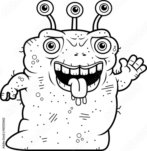 Ugly Alien Waving