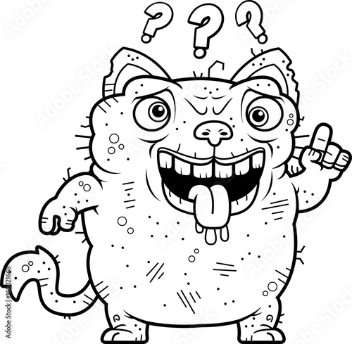 Confused Ugly Cat