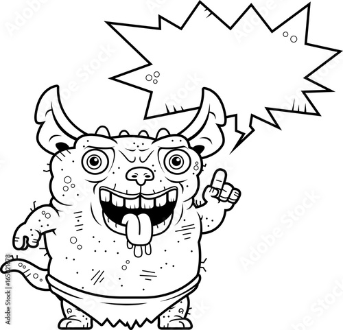 Ugly Gremlin Talking