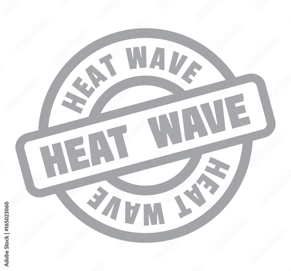 Heat Wave rubber stamp. Grunge design with dust scratches. Effects can be easily removed for a clean, crisp look. Color is easily changed.