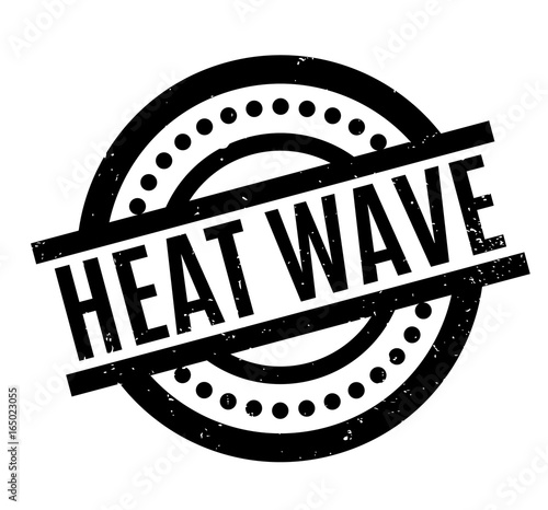 Heat Wave rubber stamp. Grunge design with dust scratches. Effects can be easily removed for a clean, crisp look. Color is easily changed.