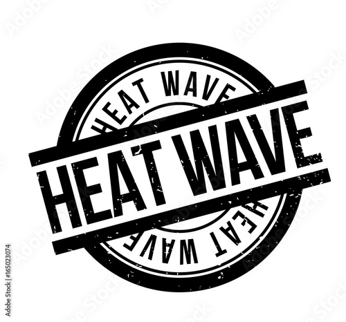 Heat Wave rubber stamp. Grunge design with dust scratches. Effects can be easily removed for a clean, crisp look. Color is easily changed.