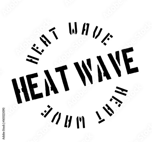 Heat Wave rubber stamp. Grunge design with dust scratches. Effects can be easily removed for a clean, crisp look. Color is easily changed.