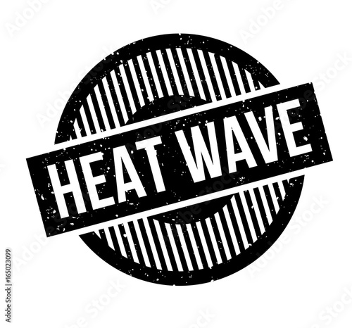 Heat Wave rubber stamp. Grunge design with dust scratches. Effects can be easily removed for a clean, crisp look. Color is easily changed.