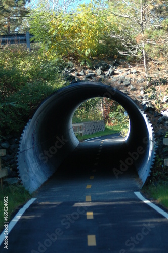 Tunnel on Cape Cod Rail Trail