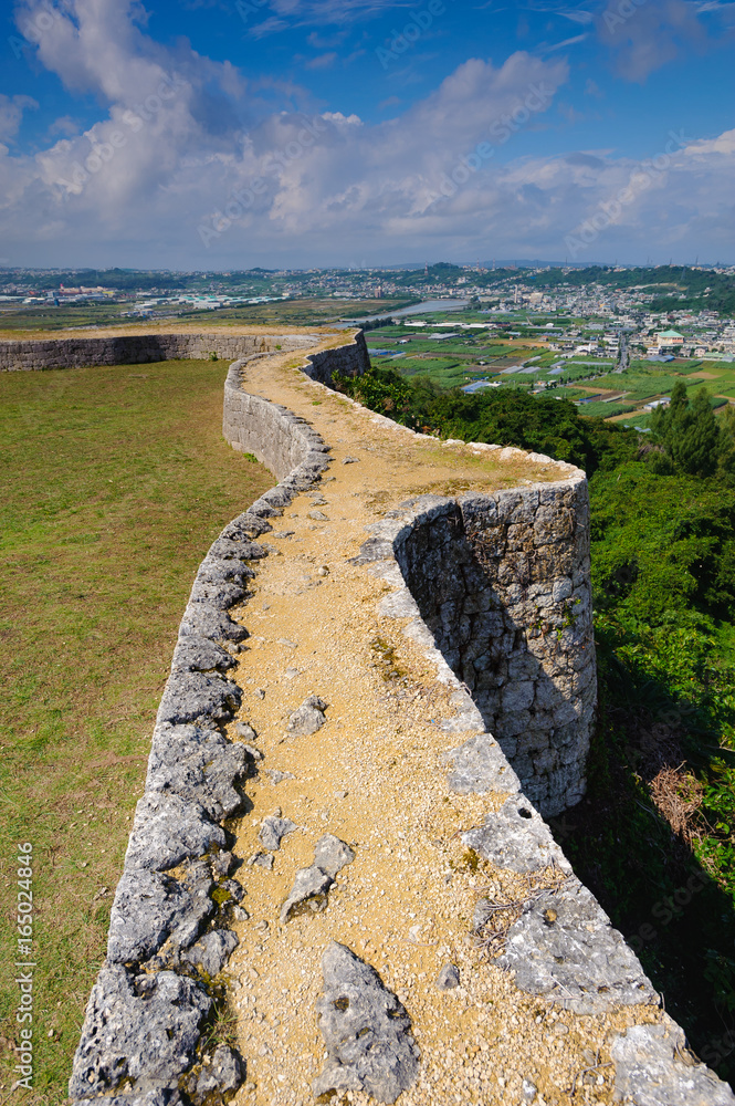 勝連城跡