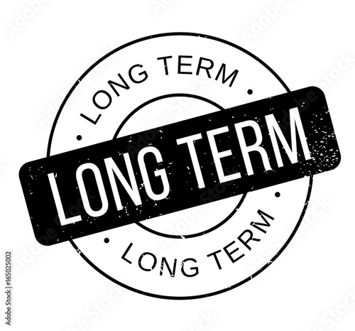 Long Term rubber stamp. Grunge design with dust scratches. Effects can be easily removed for a clean, crisp look. Color is easily changed.