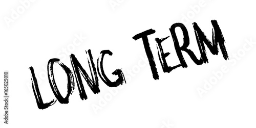 Long Term rubber stamp. Grunge design with dust scratches. Effects can be easily removed for a clean, crisp look. Color is easily changed.