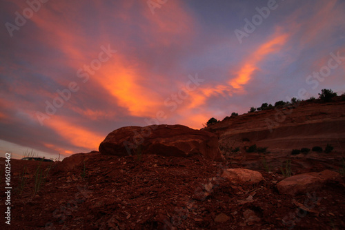 Desert sunset