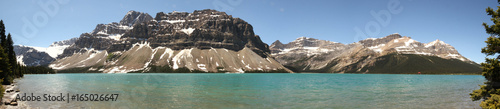 Bow lake  Banff  Canada