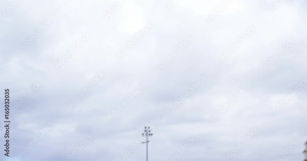 Football player heading the ball Football player heading the ball