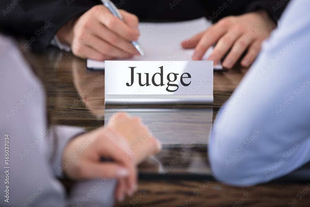 Judge Name Plate On Desk Judge Name Plate On Desk