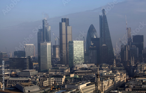 London view from St Paul cathedral