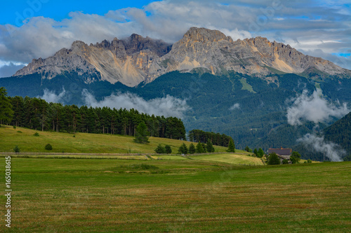 Italy South Tyrol Dolomites Latemar mountain