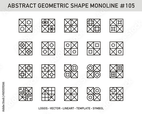 Geometric Shape Monoline