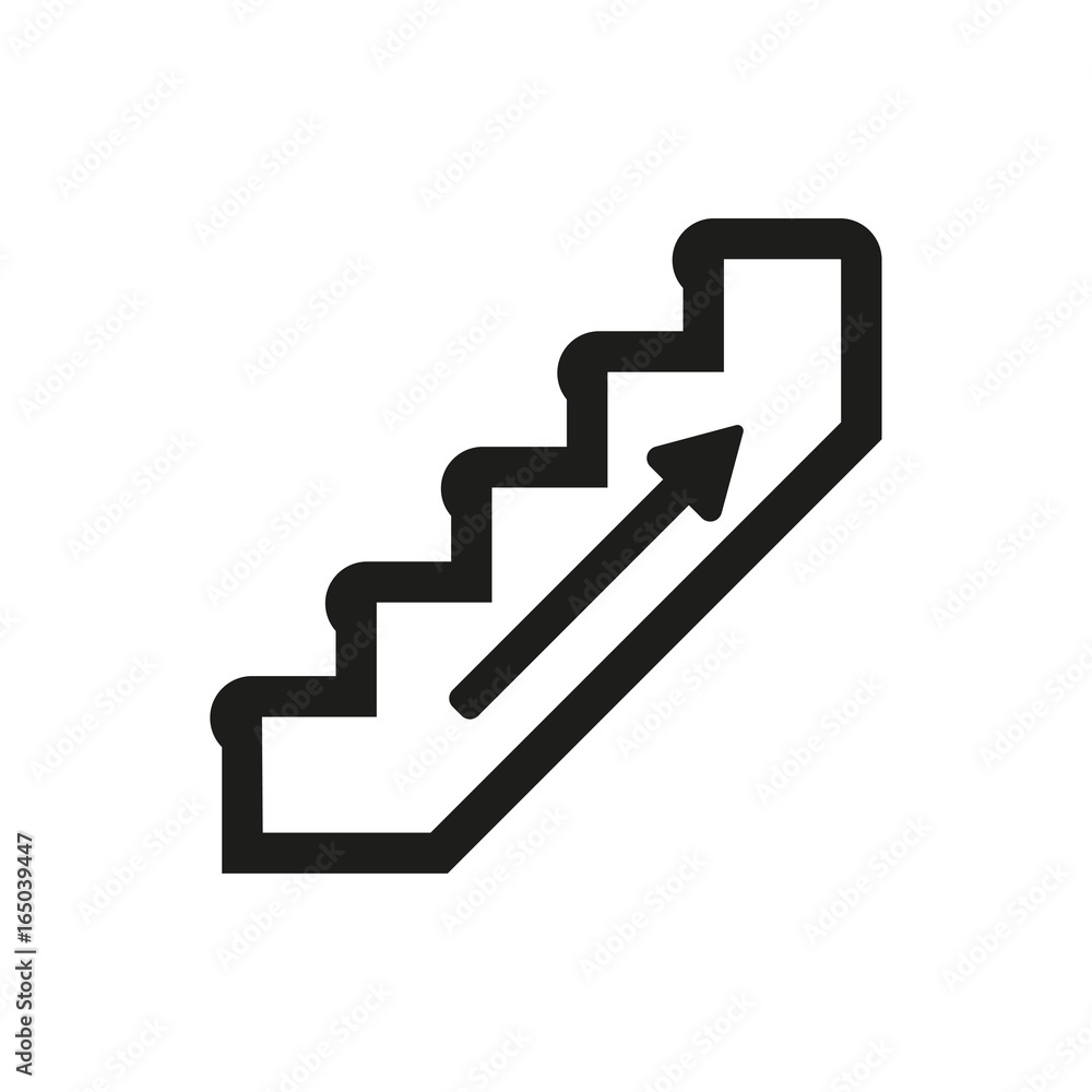 Ladder vector icon. Ladder vector icon.