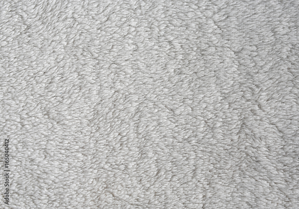 White fur background. Close up. White fur background. Close up.