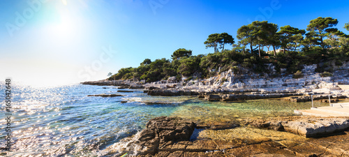 Fototapeta Naklejka Na Ścianę i Meble -  The sea in the Sveti Nikola island